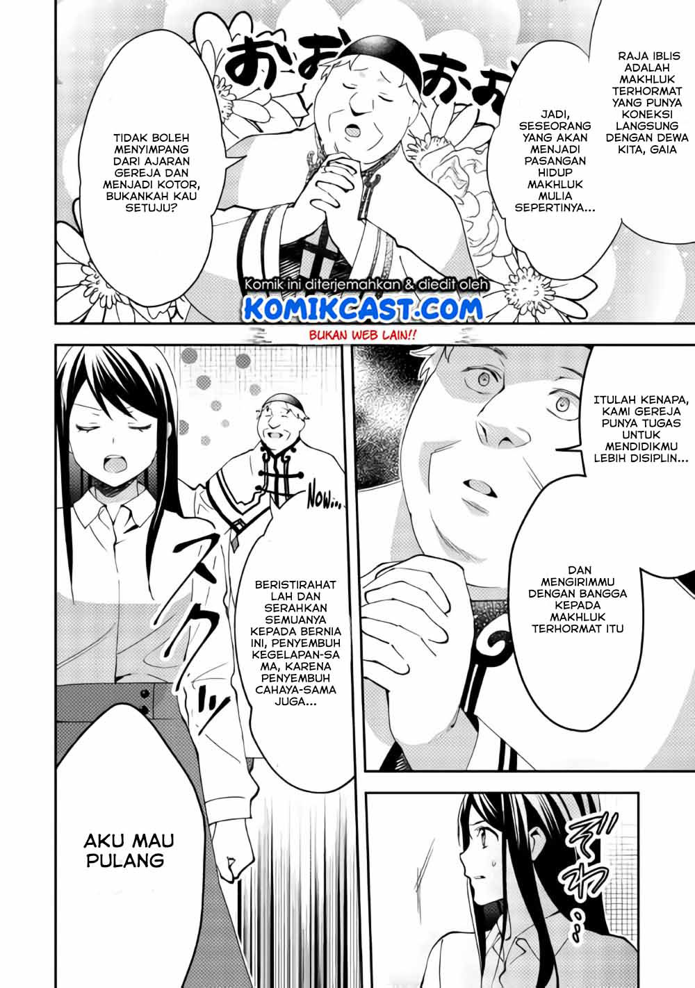 Isekai de “Kuro no Iyashi Te” tte Yobareteimasu Chapter 39 Bahasa Indonesia